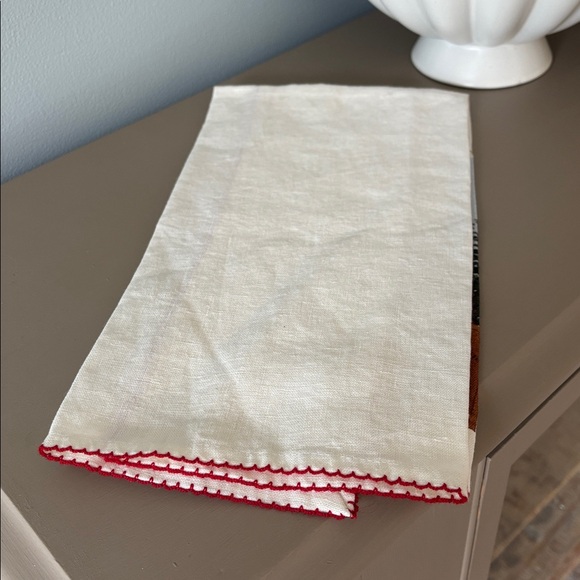 NWOT Anthropologie by Terrain May We Fly Tree Farm Friends Dish Towel - Picture 7 of 11